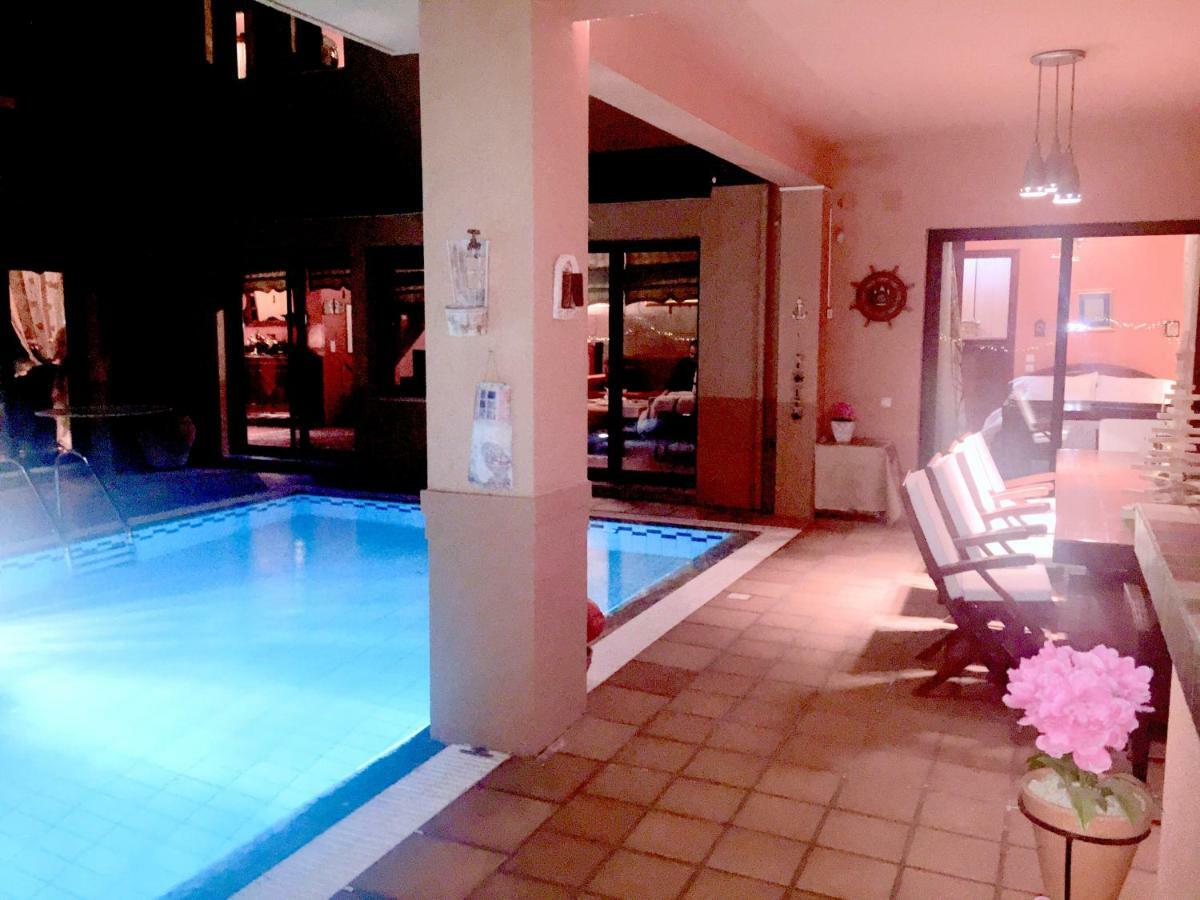 4-Seasons Pool Villa Near Meteora Tríkala Extérieur photo