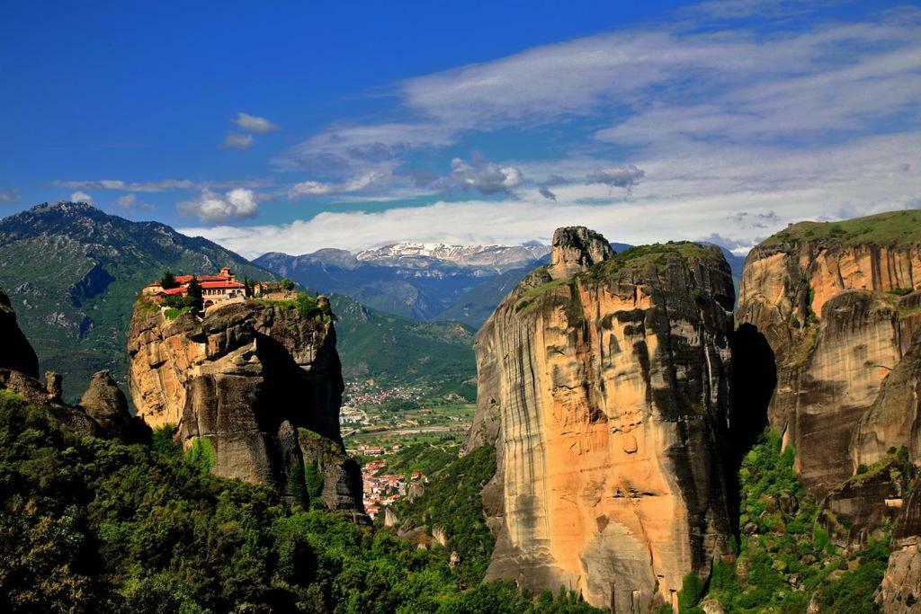 4-Seasons Pool Villa Near Meteora Tríkala Extérieur photo