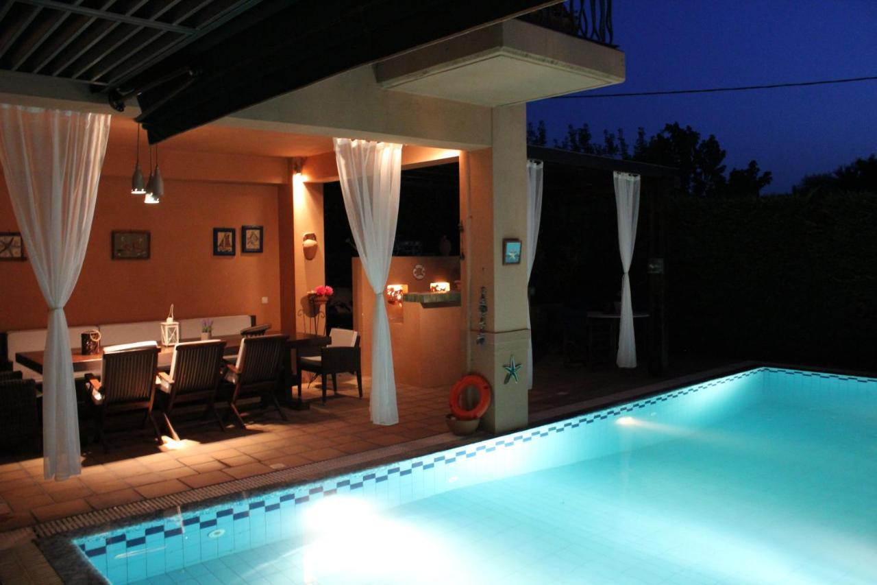 4-Seasons Pool Villa Near Meteora Tríkala Extérieur photo