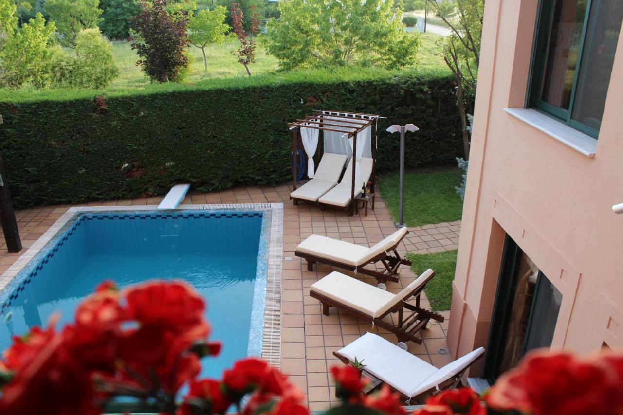 4-Seasons Pool Villa Near Meteora Tríkala Extérieur photo